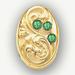 80787 Emerald Bracelet Slide 